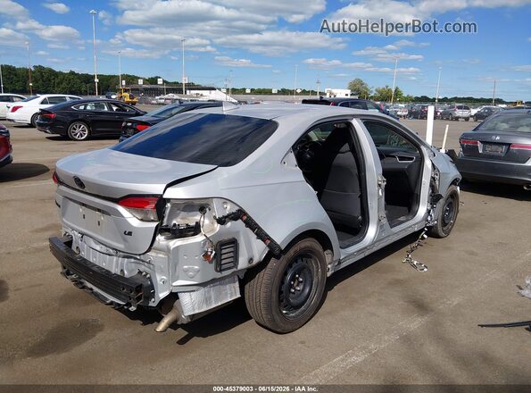 5YFEPMAE9MP152163 2021 TOYOTA COROLLA Silver Rear right