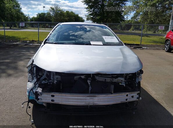 5YFEPMAE9MP152163 2021 TOYOTA COROLLA Silver Front view