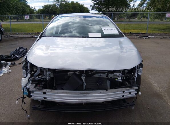 5YFEPMAE9MP152163 2021 TOYOTA COROLLA Silver Instrument cluster view