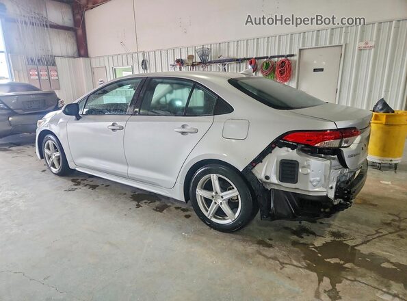 5YFEPMAE9MP165138 2021 TOYOTA COROLLA Серебряный Задняя левая четверть