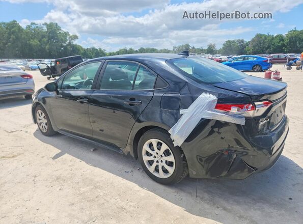 5YFEPMAE9MP197989 2021 TOYOTA COROLLA Black Rear left