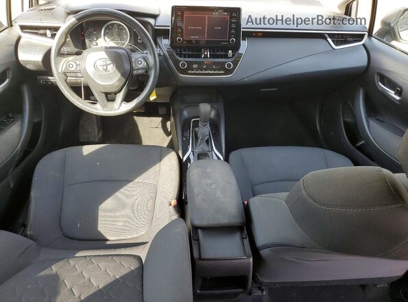 5YFEPMAE9MP219831 2021 TOYOTA COROLLA Серебряный Вид панели приборов