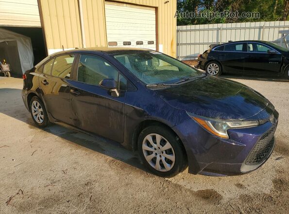 5YFEPMAE9MP264655 2021 TOYOTA COROLLA Blue Передня права чверть