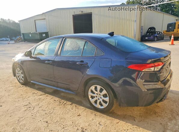 5YFEPMAE9MP264655 2021 TOYOTA COROLLA Blue Задня ліва чверть