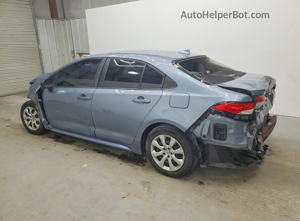 5YFEPMAE9MP266776 2021 TOYOTA COROLLA Blue Rear left