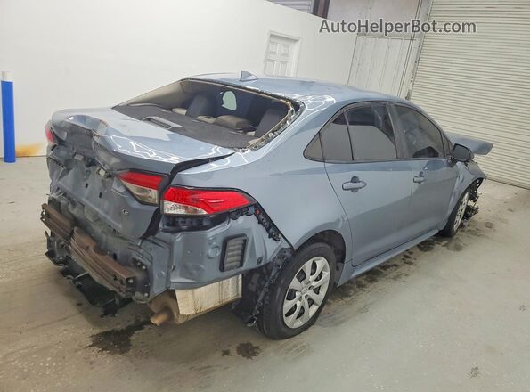 5YFEPMAE9MP266776 2021 TOYOTA COROLLA Blue Rear right