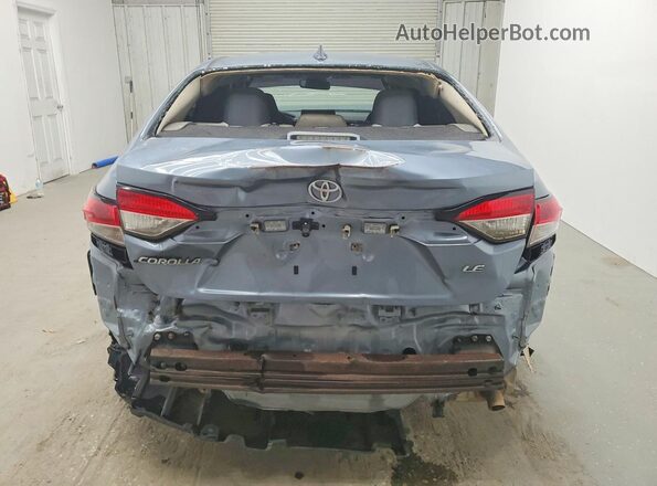 5YFEPMAE9MP266776 2021 TOYOTA COROLLA Blue Rear view