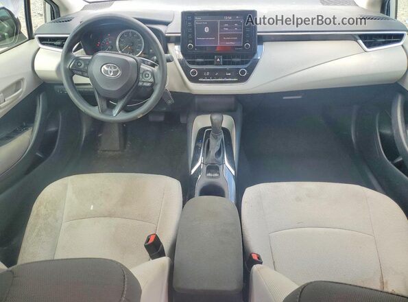 5YFEPMAE9NP292537 2022 TOYOTA COROLLA Silver წინა პანელის ხედი