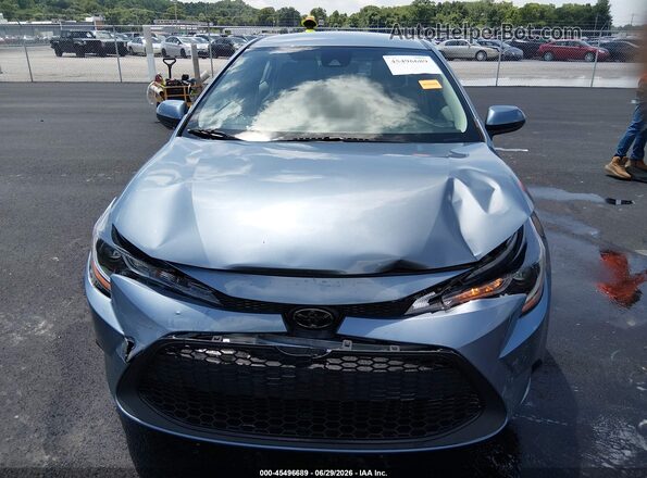 5YFEPMAE9NP335547 2022 TOYOTA COROLLA Blue Widok z przodu