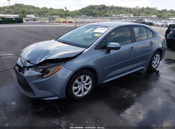 5YFEPMAE9NP335547 2022 TOYOTA COROLLA Blue Przód lewy