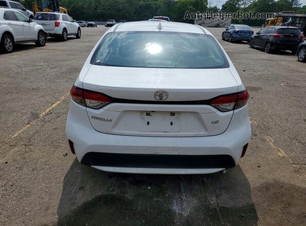 5YFEPMAE9NP338528 2022 TOYOTA COROLLA White Հետևի տեսք