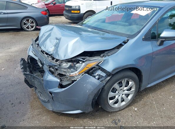 5YFEPMAEXMP167576 2021 TOYOTA COROLLA Blue Front view
