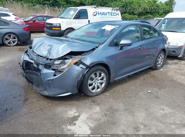 5YFEPMAEXMP167576 2021 TOYOTA COROLLA Blue Front left