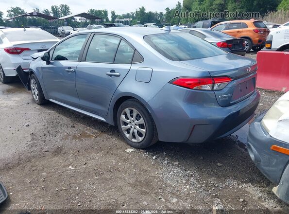 5YFEPMAEXMP167576 2021 TOYOTA COROLLA Blue Rear left