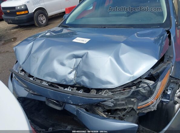 5YFEPMAEXMP167576 2021 TOYOTA COROLLA Blue Rear view