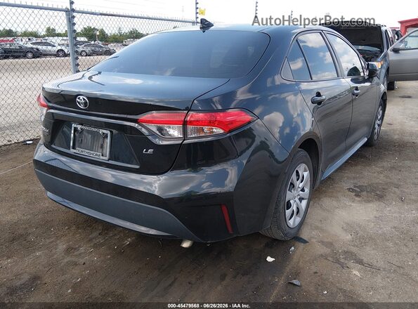5YFEPMAEXMP215190 2021 TOYOTA COROLLA Black Rear right