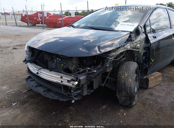 5YFEPMAEXMP215190 2021 TOYOTA COROLLA Black Front view