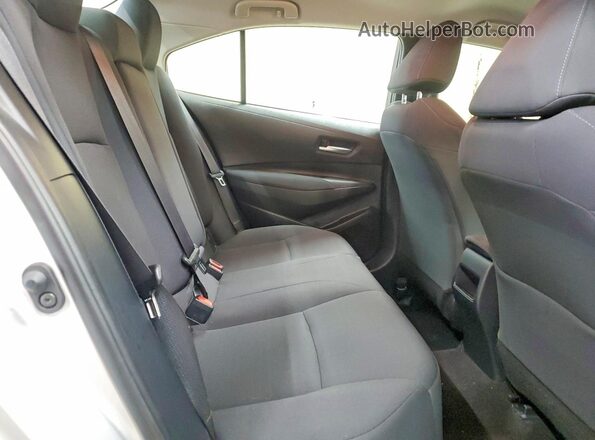5YFEPMAEXMP245046 2021 TOYOTA COROLLA Silver Հետևի նստատեղերի տեսք