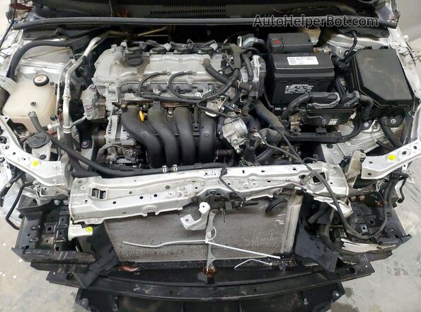5YFEPMAEXMP245046 2021 TOYOTA COROLLA Silver Սալոնի հետևի տեսք