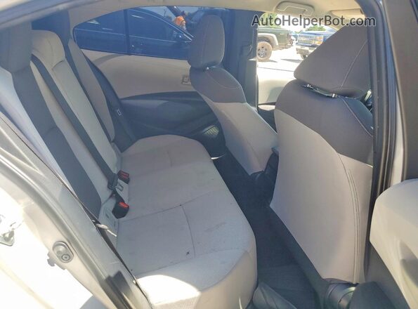 5YFEPMAEXNP274113 2022 TOYOTA COROLLA Silver უკანა სავარძლების ხედი