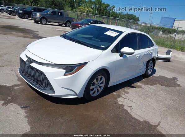 5YFEPMAEXNP276881 2022 TOYOTA COROLLA Белый Передняя левая четверть
