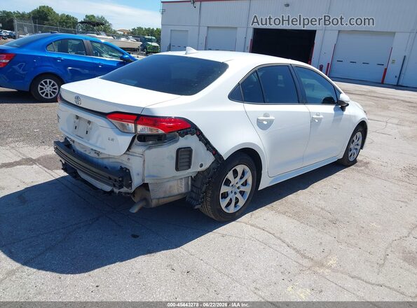 5YFEPMAEXNP276881 2022 TOYOTA COROLLA Белый Задняя правая четверть