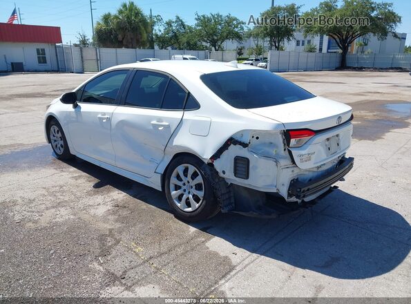 5YFEPMAEXNP276881 2022 TOYOTA COROLLA Белый Задняя левая четверть