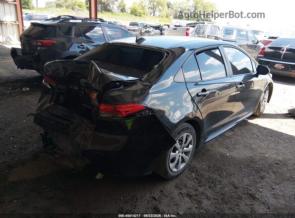 5YFEPMAEXNP280610 2022 TOYOTA COROLLA Черный Задняя правая четверть