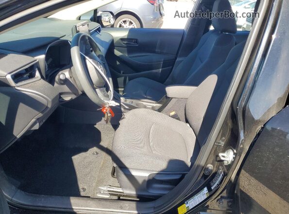 5YFEPMAEXNP323679 2022 TOYOTA COROLLA Black Front interior view