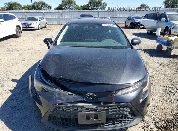 5YFEPMAEXNP323679 2022 TOYOTA COROLLA Black Front view