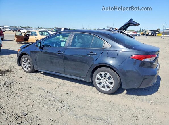 5YFEPMAEXNP323679 2022 TOYOTA COROLLA Black Rear left