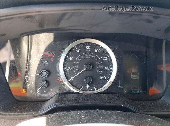 5YFEPMAEXNP323679 2022 TOYOTA COROLLA Black Instrument cluster view