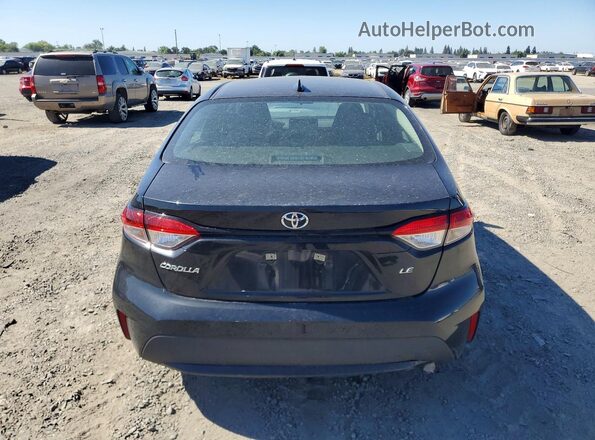 5YFEPMAEXNP323679 2022 TOYOTA COROLLA Black Rear view