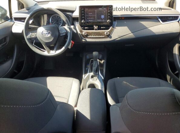 5YFEPMAEXNP323679 2022 TOYOTA COROLLA Black Dashboard view
