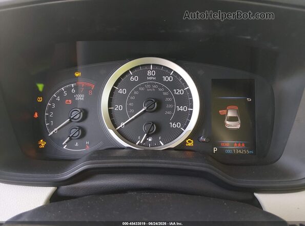 5YFEPRAE0LP114154 2020 TOYOTA COROLLA White უკანა სავარძლების ხედი