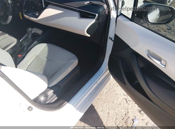5YFEPRAE0LP114154 2020 TOYOTA COROLLA White წინა სალონის ხედი