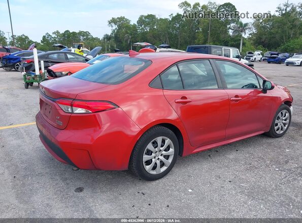 5YFEPRAE1LP050237 2020 TOYOTA COROLLA Red Rear right