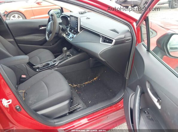 5YFEPRAE1LP050237 2020 TOYOTA COROLLA Red Front interior view