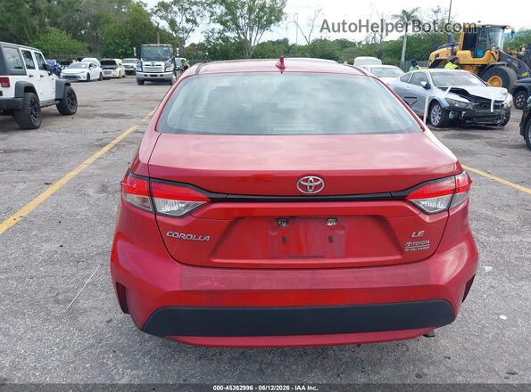5YFEPRAE1LP050237 2020 TOYOTA COROLLA Red 