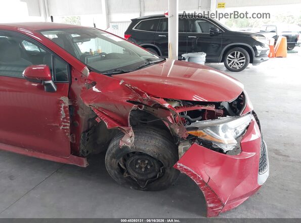 5YFEPRAE1LP055826 2020 TOYOTA COROLLA Red Вид спереду