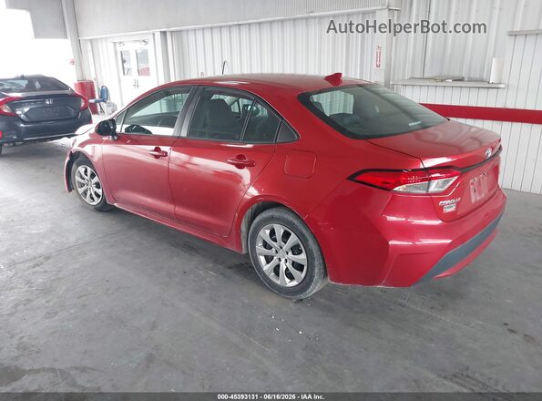 5YFEPRAE1LP055826 2020 TOYOTA COROLLA Red Задня ліва чверть