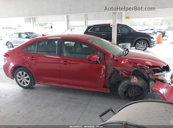 5YFEPRAE1LP055826 2020 TOYOTA COROLLA Red Вид задньої частини салону