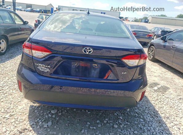 5YFEPRAE1LP067667 2020 TOYOTA COROLLA Blue Widok z tyłu