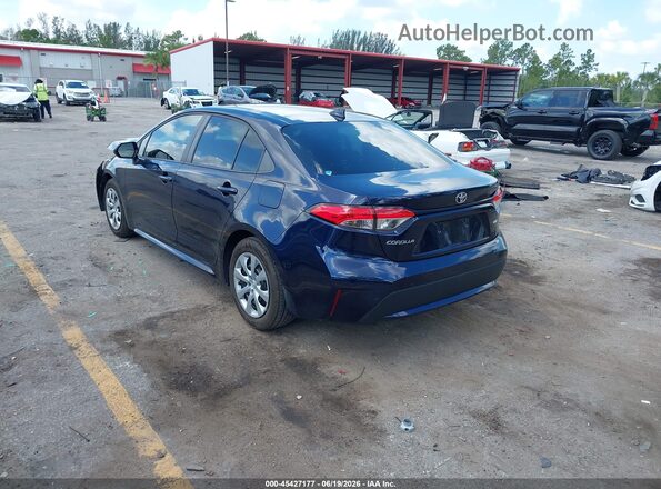 5YFEPRAE1LP086123 2020 TOYOTA COROLLA Синий Задняя левая четверть