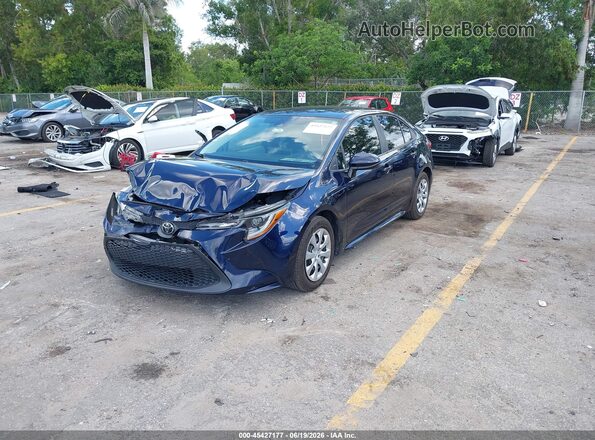 5YFEPRAE1LP086123 2020 TOYOTA COROLLA Синий Передняя левая четверть