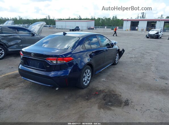 5YFEPRAE1LP086123 2020 TOYOTA COROLLA Синий Задняя правая четверть