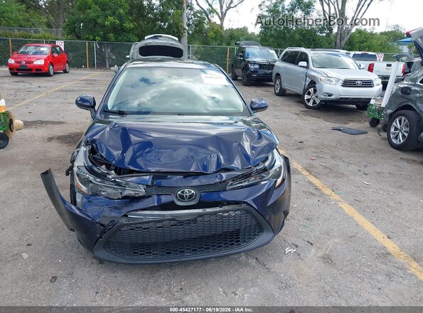 5YFEPRAE1LP086123 2020 TOYOTA COROLLA Синий Вид щитка приборов