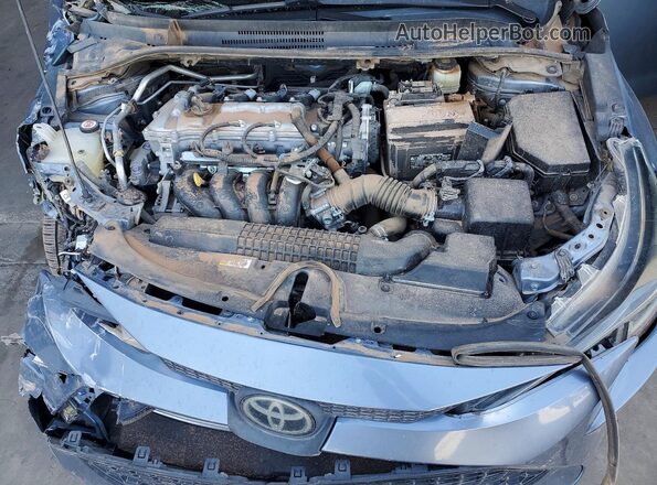 5YFEPRAE1LP108654 2020 TOYOTA COROLLA Silver უკანა სალონის ხედი