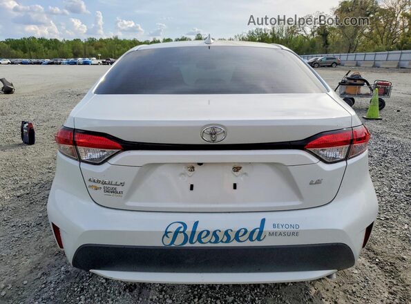 5YFEPRAE1LP113806 2020 TOYOTA COROLLA White Widok z tyłu