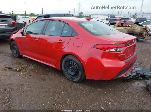 5YFEPRAE1LP125860 2020 TOYOTA COROLLA Red Հետևի ձախ